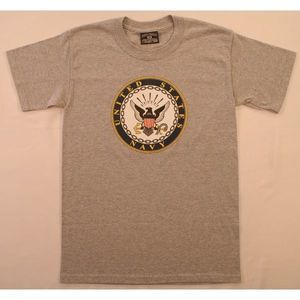 U.S. Navy Emblem T-Shirt Gray Small NWT